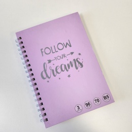 Märkmik Follow your dreams