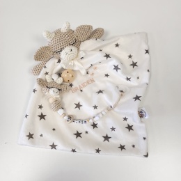 Beezi härjaga kaisulapp ja nimeline lutikett